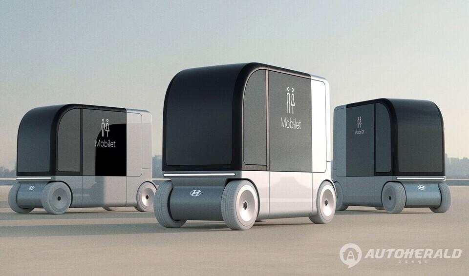 현대차 자율주행 이동형 화장실 모빌렛. (현대차)