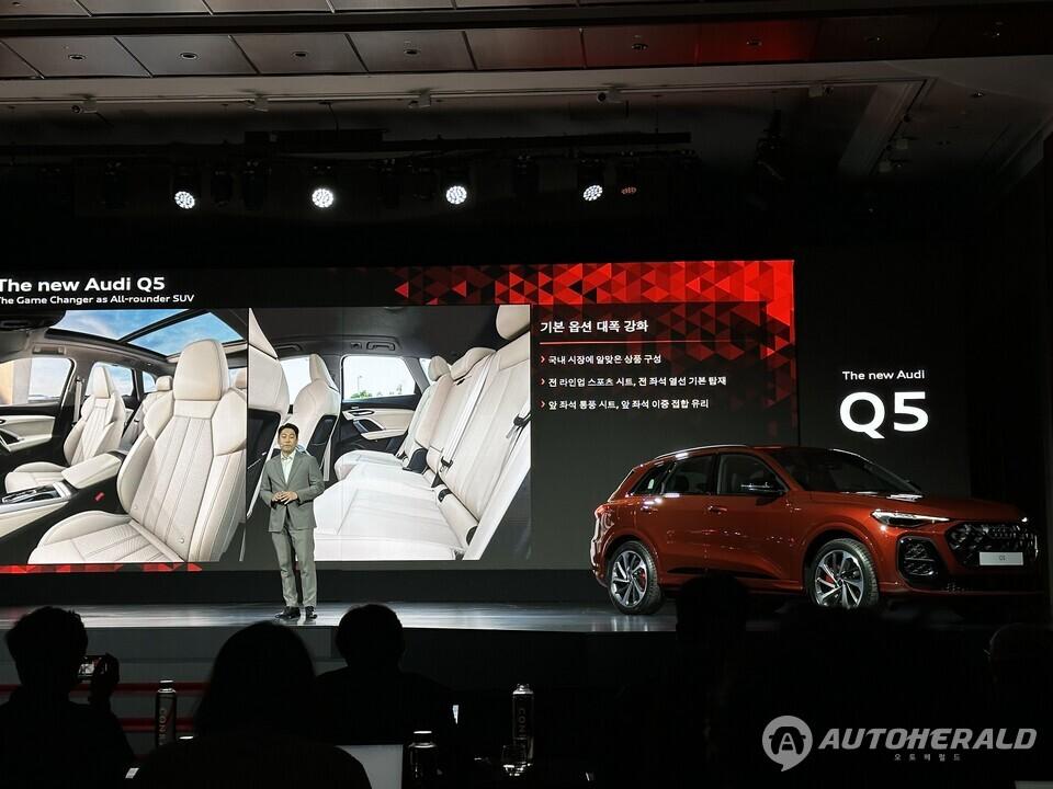 아우디 중형 SUV 신형 Q5(오토헤럴드 김훈기 기자)