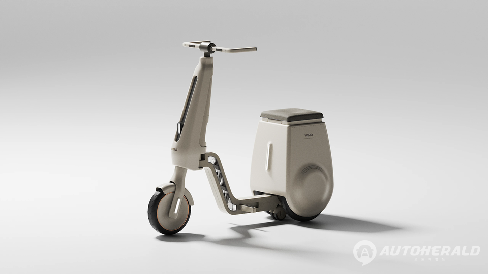 위모는 전동화, 자율주행 기술을 적용하고 미래 지향적 디자인으로 어르신들의 사용 편의성을 극대화한 모빌리티다. (출처:비핸스)