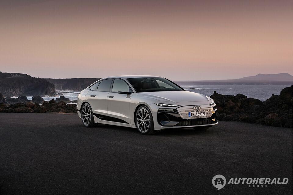 A6 e-트론은 세련되고 역동적인 비율을 나타낸다(출처: 아우디)