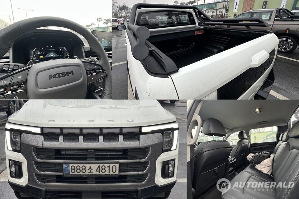 외관 디자인은 정통 픽업의 이미지를 현대적으로 재해석했다(오토헤럴드 김훈기 기자)