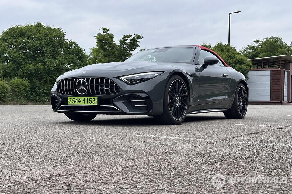 메르세데스 AMG SL 43은 등장부터 호기심과 의문을 동시에 불러오는 모델이다(오토헤럴드 김훈기 기자)