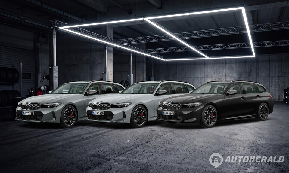 BMW M340i xDrive 투어링 프로 M 퍼포먼스 파츠 에디션은 BMW M 퍼포먼스 파츠를 적용해 외관 전반에 스포티한 감각이 더욱 강화된 온라인 한정 모델이다(BMW)
